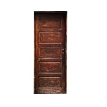 Puerta tablero de madera mano izquierda 80 x 205