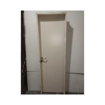 Puerta placa madera con llave 66 x 205